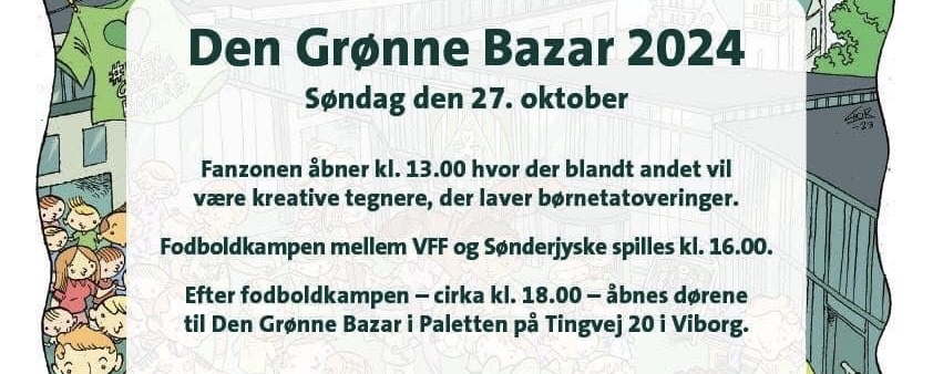 Den Grønne Bazar 2024 – søndag den 27. oktober