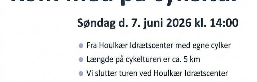 Gratis cykeltur søndag 7. juni kl. 14 med gratis cykelhjelme til deltagere uden egen hjelm 🚴‍♂️🌞