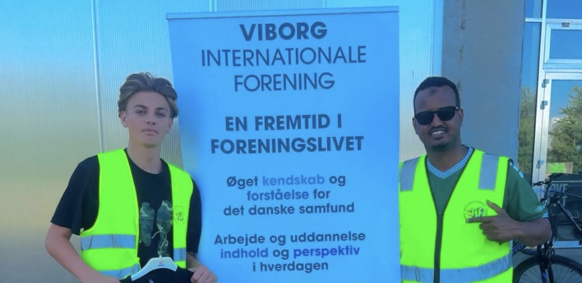 Marcello er blevet frivillig i foreningen💪